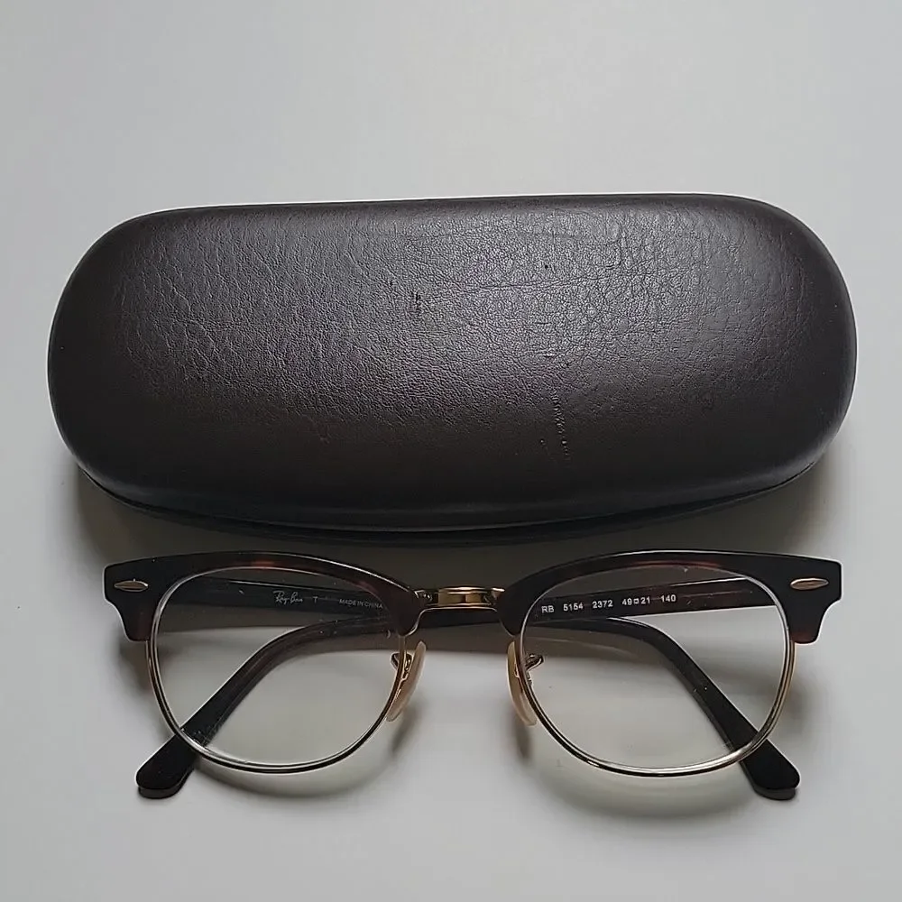 Ray-Ban RX 5154 Havana Brown 49 mm Unisex Eyeglasses Frame